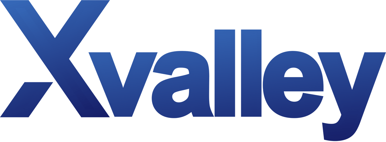Xvalley blue simple half size