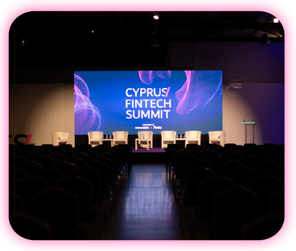 Cyprus Fintech Summit stage